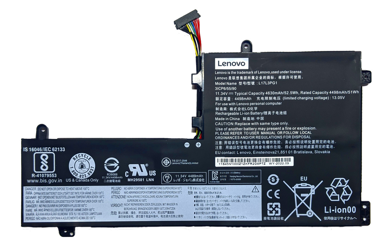 Акумулятор для ноутбука Lenovo Legion Y530-15ICH \ Y7000 L17M3PG1