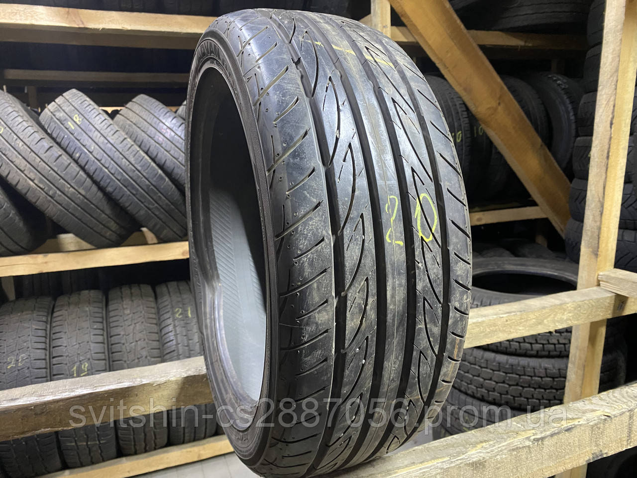 Розпаровка 195/45R16 Yokohama Advan Fleva 6.5мм 20рік, фото 1
