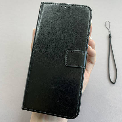 Чохол-книга для Samsung Galaxy A50s книжка з магнітом на телефон самсунг а50с чорна l8y, фото 1