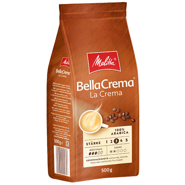 Кава в зернах Melitta Bella Crema La Crema, 500 г