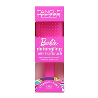 Расческа для волос мини Tangle Teezer Barbie The Wet Detangler Mini Dopamine Pink