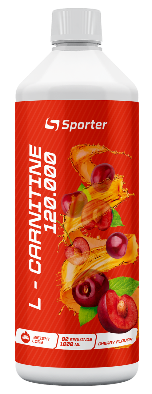 Жироспалювач Sporter L- carnitine 120000 - 1л, фото 1