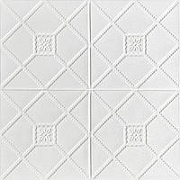 Панель стінова 3D 700х700х4мм (P29) WHITE (D) SW-00001351