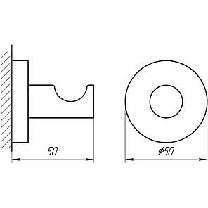 Крючок Perfect Sanitary Appliances SP 8115, фото 3
