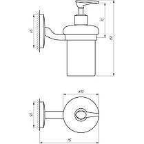 Дозатор рідкого мила Perfect Sanitary Appliances RM 1401, фото 5