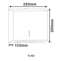 Диспенсер паперових рушників HOTEC 14.102 Stainless Steel, фото 6