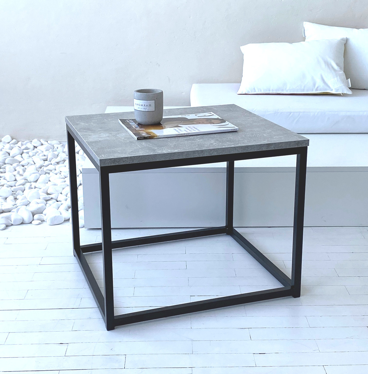 Журнальный столик, кофейный столик, столик в стиле лофт, маленький ...