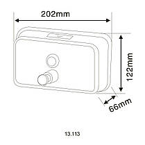 Дозатор рідкого мила HOTEC 13.113 Stainless Steel, фото 6