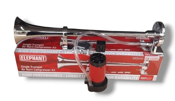 Сигнал звуковий повітряний "дудка" 45 см Vitol Елефант 12v ca-13004 elephant