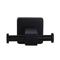 Гачок подвійний Globus Lux BQ9412 чорний матовий SUS304, фото 4