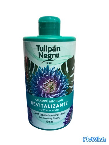 Шампунь міцелярний Tulipan Negro відновлювальний, для нормального типу волосся, 400 мл