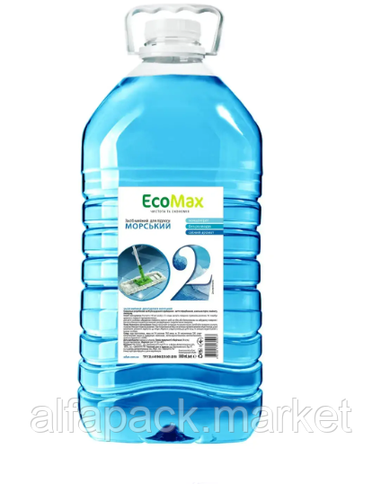 Засіб для миття підлоги  "EcoMax" морський ( 5л), шт 070406008