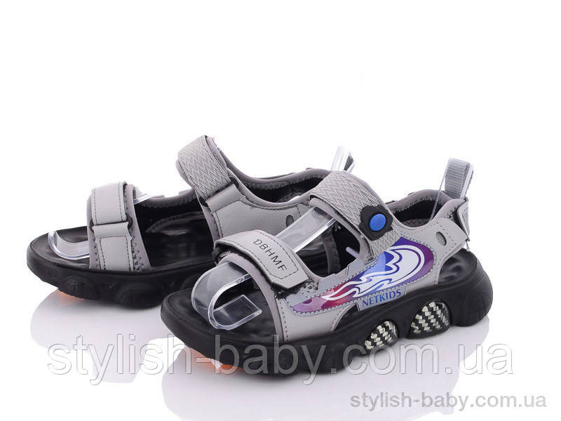 Дитяче літнє взуття гуртом. Дитячі босоніжки 2023 бренда Paliament для хлопчиків (рр. з 32 по 37)