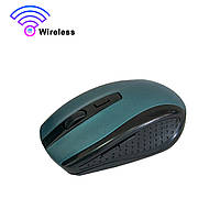 Мышка беспроводная для ПК Mouse G109 Wireless Тёмно-синяя мышки для ноутбуков с USB адаптером (ST)