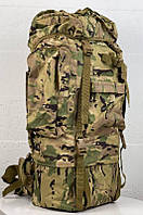 Большой вместительный военный рюкзак на 85 литров мультикам, тактический большой рюкзак 85 литров мультикам