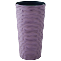 Горшок для цветов "Фьюжн" d27*51см (фиолетовый) 10л пластиковый
