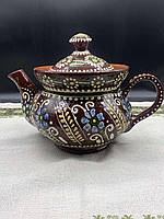 Чайник коричневый Косовская керамика 1,2 л
