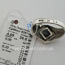 Срібна печатка з золотими вставками. Чоловічі кільця срібло 925, фото 10