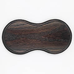 Підрозетник RE дерев'яний «Темний венге» Двохпостовий RE-13-19