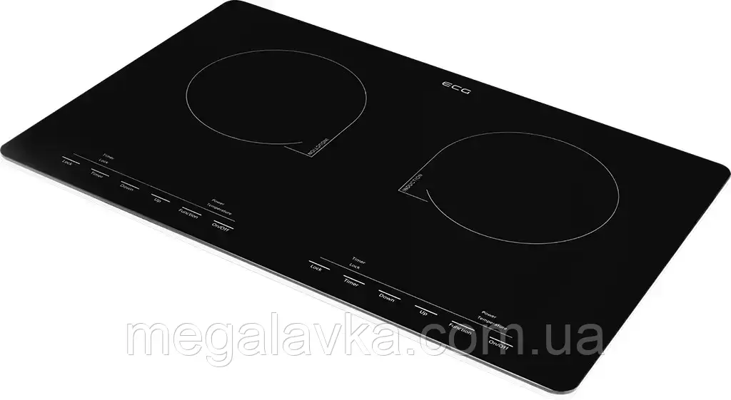 Індукційна плита двокомфоркова 2900 Вт ECG IV 2920 Slim — MegaLavka
