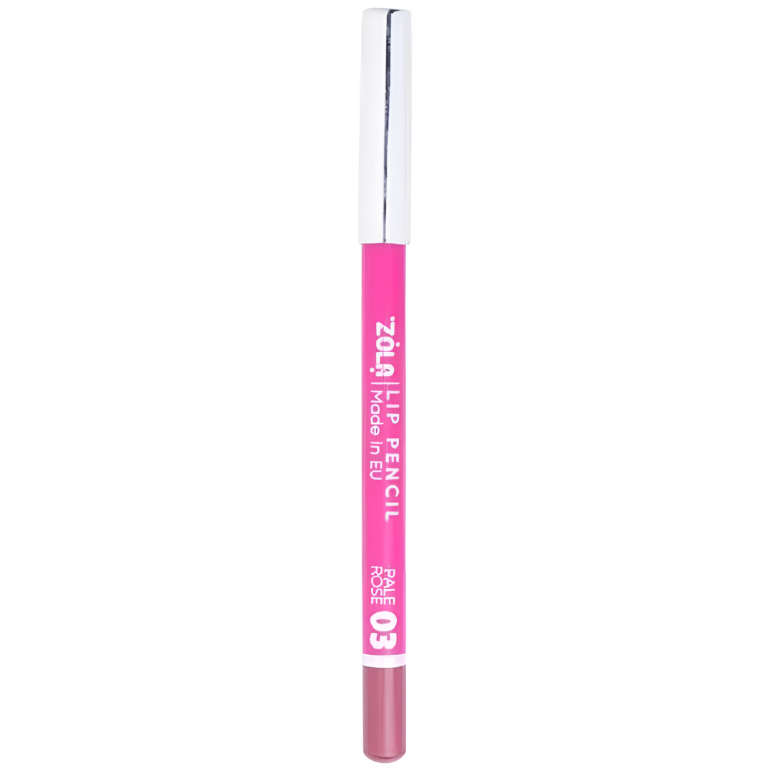 Олівець для губ Zola Lip Pencil 03 Pale Rose, фото 1
