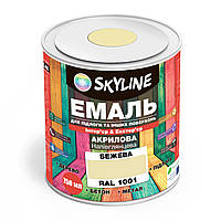 Емаль для підлоги SkyLine Бежева RAL 1001 0.75 л