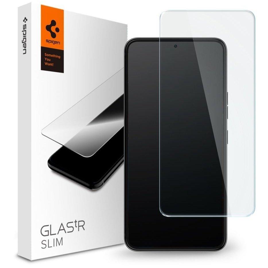 Захисне скло Spigen для Samsung Galaxy S23 Plus - Slim Glas.TR (1 шт), Clear (AGL05955)