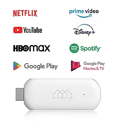 Медіаплеєр Homatics Stick HD Android TV 1/32GB з сертифікацією Google і Netflix