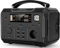 Зарядная станция Ecoplay 501A 500w/484wh LifePo4 Power Bank Type-C/USB/DC/AC black