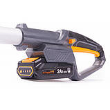 Акумуляторний кущоріз 41 см Li-ion 20 В/2 Ач (1200 об/хв) PM-NAW-20C Powermat PM0743, фото 5