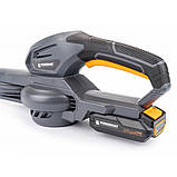 Акумуляторна повітродувка Li-ion 20V/2Aч (1400 об/хв) PM-ADDL-20C Powermat PM0742, фото 9