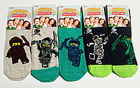 Высокие детские носочки с рисунками Лего ниндзяго деми носки для мальчика ТМ Kids socks (BROSS)