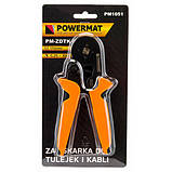 Інструмент для обтиску клем 0,25-10 мм² (170 мм) PM-ZDTK-0.2510T Powermat PM1051, фото 4