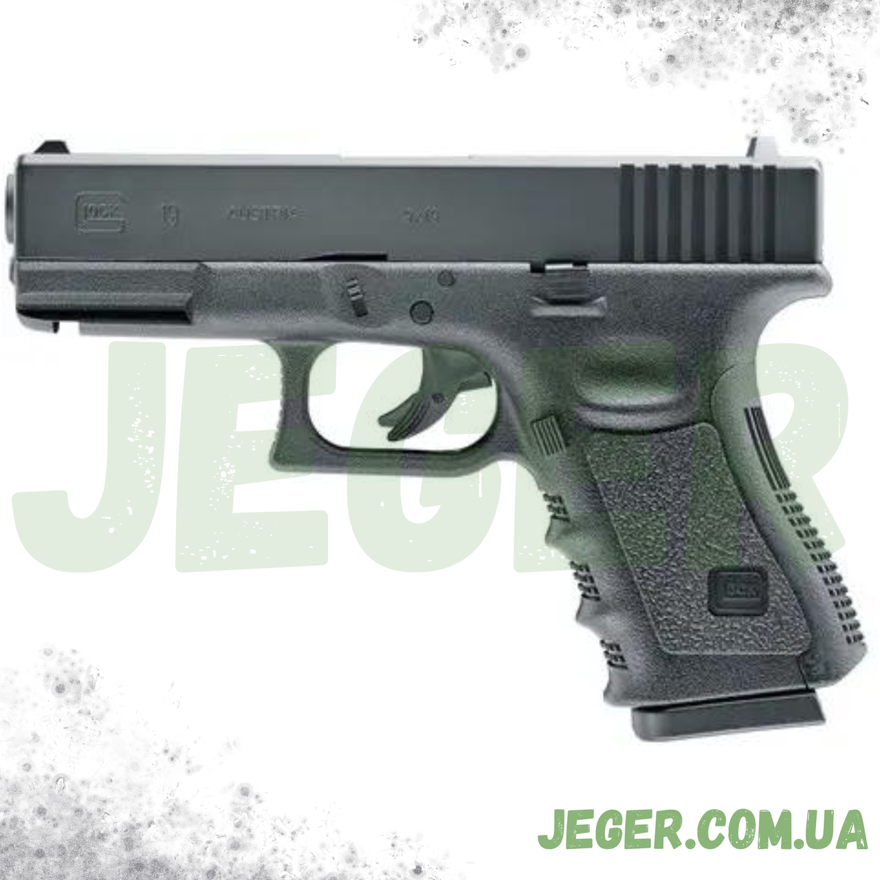 Пневматичний пістолет Umarex Glock 19 Black BB (5.8358)