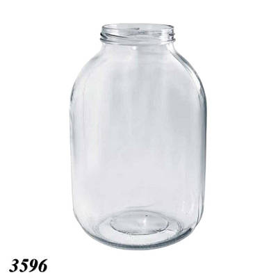 Банка скляна 3.00 л Твіст 100 мм (126 шт)