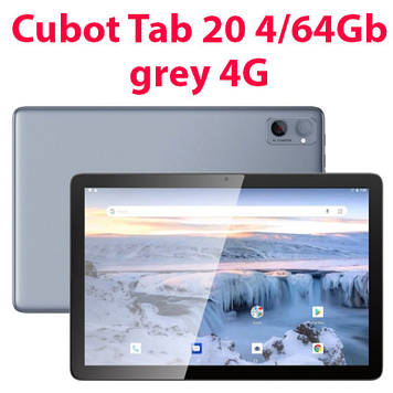 Планшет Cubot Tab 20 4/64Gb grey 4G