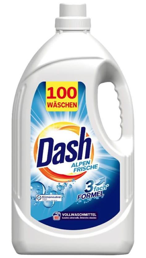 Гель для прання Dash Alpen Frische, 100 прань (5л.)