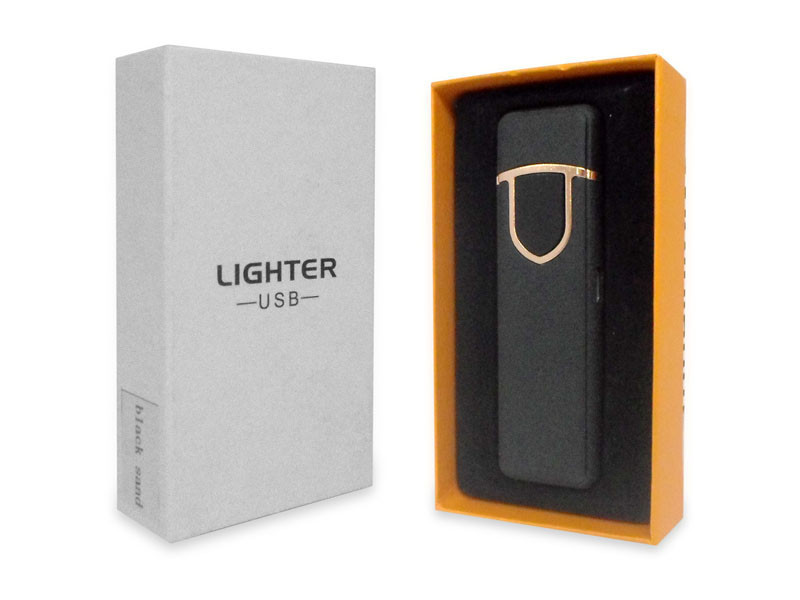 Запальничка L-15642, акумуляторна, імпульсна, спіральна в подарунковій упаковці