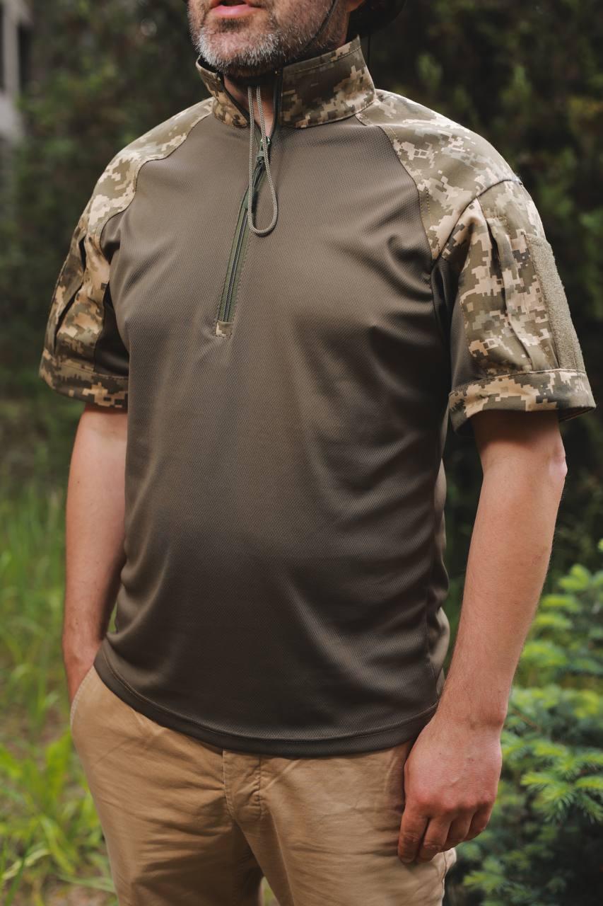 LTM "Falcon" NyCo Combat T-Shirt Тактична бойова сорочка Убакс Піксель з коротким рукавом UBACS літній