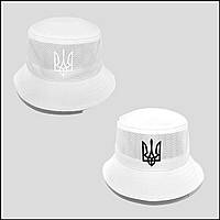 Панама сітка біла з тризубом (р. 55-56)