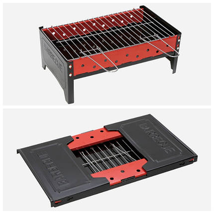 Гриль вугільний Bo-Camp Compact Black/Red (8108357), фото 1