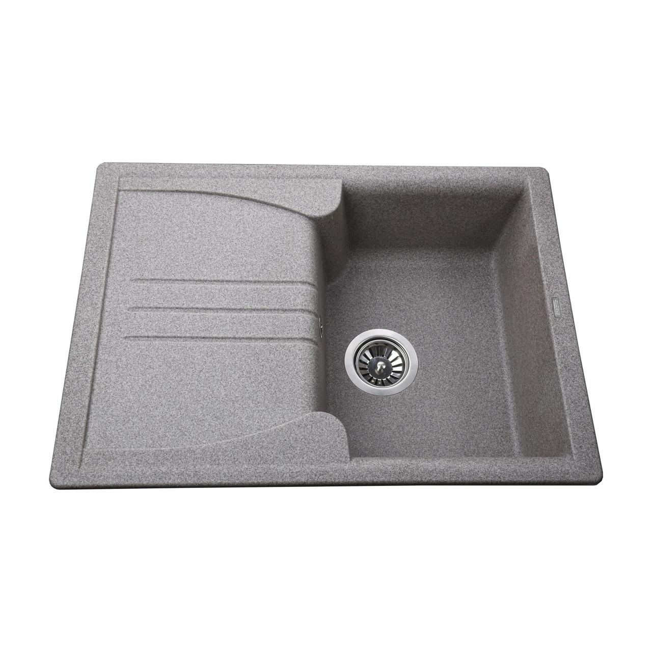 Гранітна мийка Globus Lux BALATON моко 680х500 мм