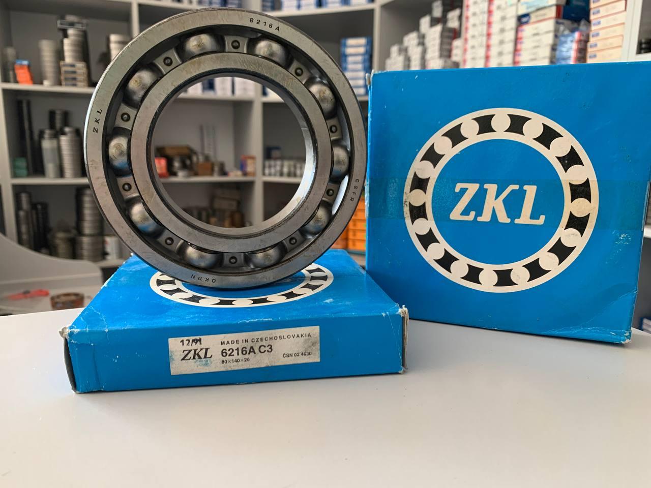 Купить Подшипник 6216 (216) ZKL (CSSR), 80х140х26 мм, шариковый ...