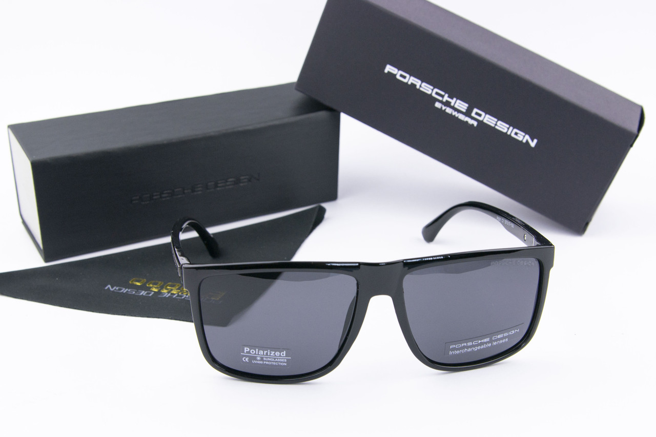 Окуляри чоловічі сонцезахисні Porsche Design поляризаційні (арт. P901) глянсові