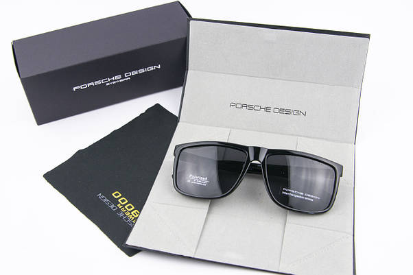 Окуляри чоловічі сонцезахисні Porsche Design поляризаційні (арт. P901) глянсові, фото 2