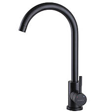 Змішувач для кухні Globus Lux ALPEN SBT1-203S-BB, фото 4
