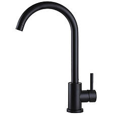 Змішувач для кухні Globus Lux ALPEN SBT1-203S-BB, фото 5