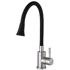 Змішувач для кухні Globus Lux Alpen SBT1-203SA-B01, фото 3