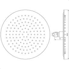 Душова лійка Globus Lux STS-0250, фото 6