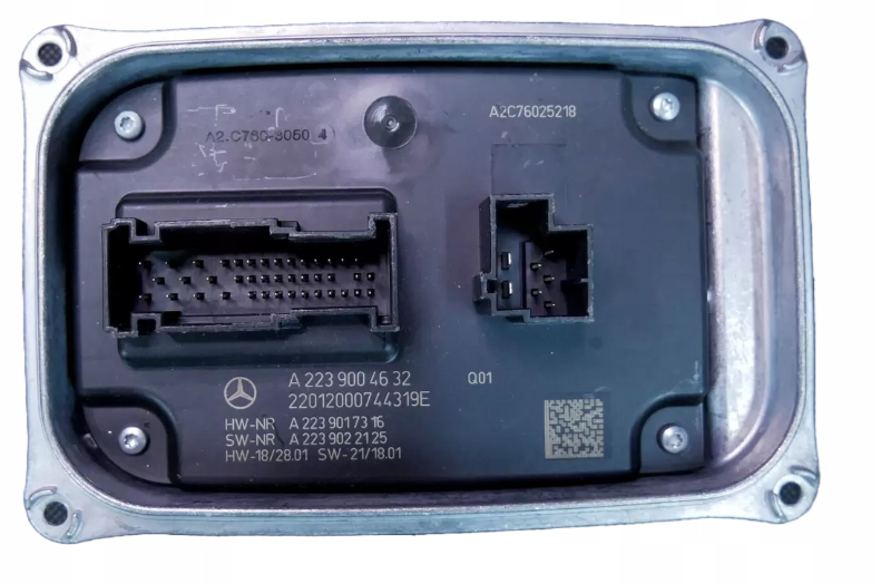 LED-модуль керування фарою MERCEDES W223 S-клас A2239004632